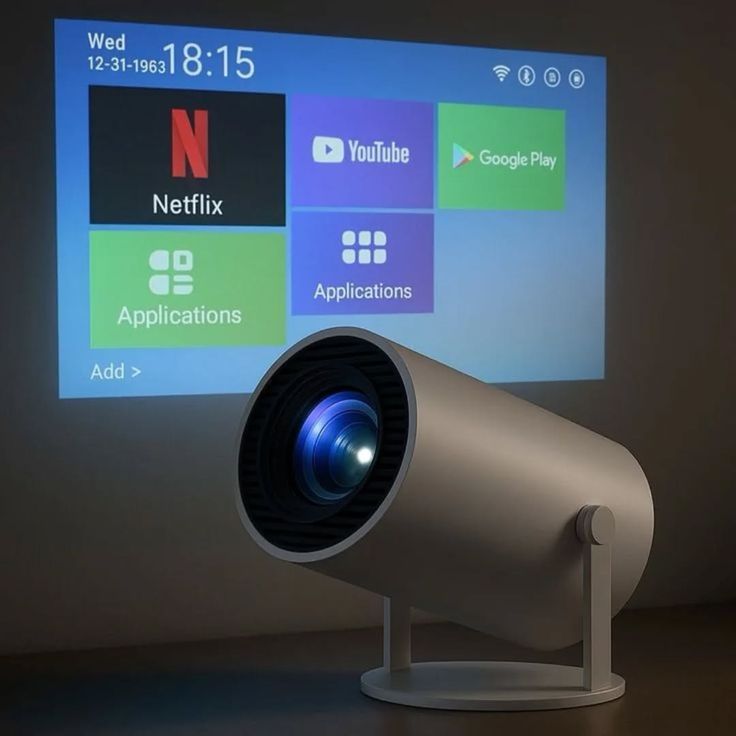 4k super vision led projector (Prepaid only)