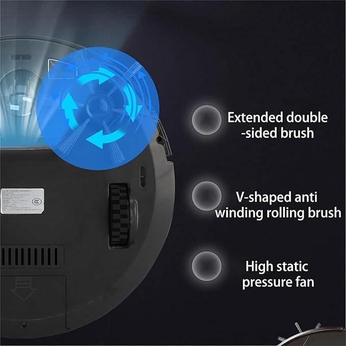 Milano K-003 Intelligent Sweeping Robot – Smart, Powerful & Hassle-Free Cleaning (Prepaid only)