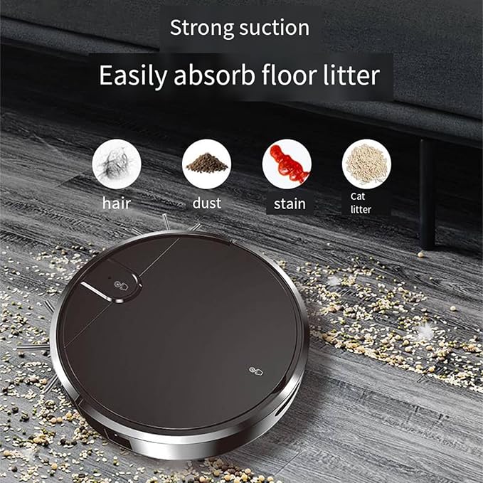Milano K-003 Intelligent Sweeping Robot – Smart, Powerful & Hassle-Free Cleaning (Prepaid only)