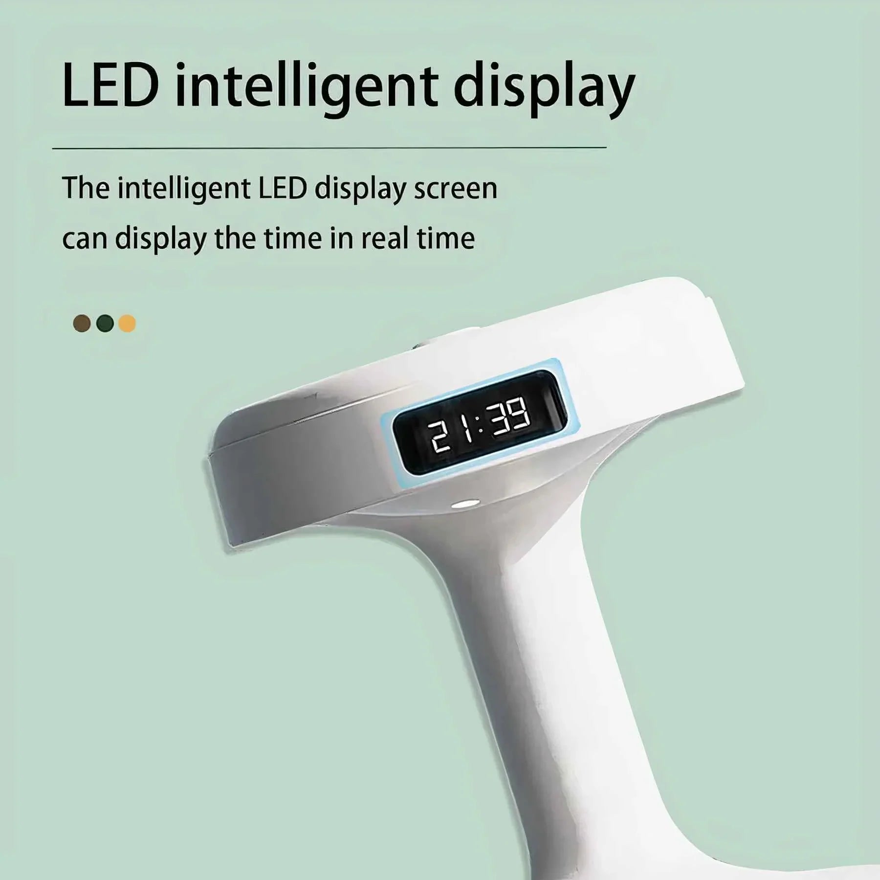 Anti Gravity Air Humidifier Anti-Gravity Water Droplet Humidifier Creative Air Aromatherapy Led Display Shutdown Protection Light Mode for Home Bedroom Office (Prepaid only)