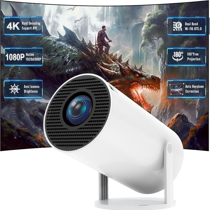 4k super vision led projector (Prepaid only)