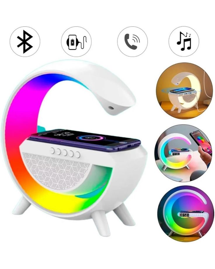 Google Speaker & Wireless Charger Two In One (Prepaid only)