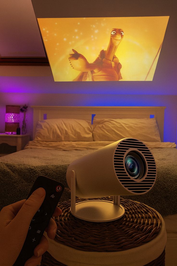 4k super vision led projector (Prepaid only)