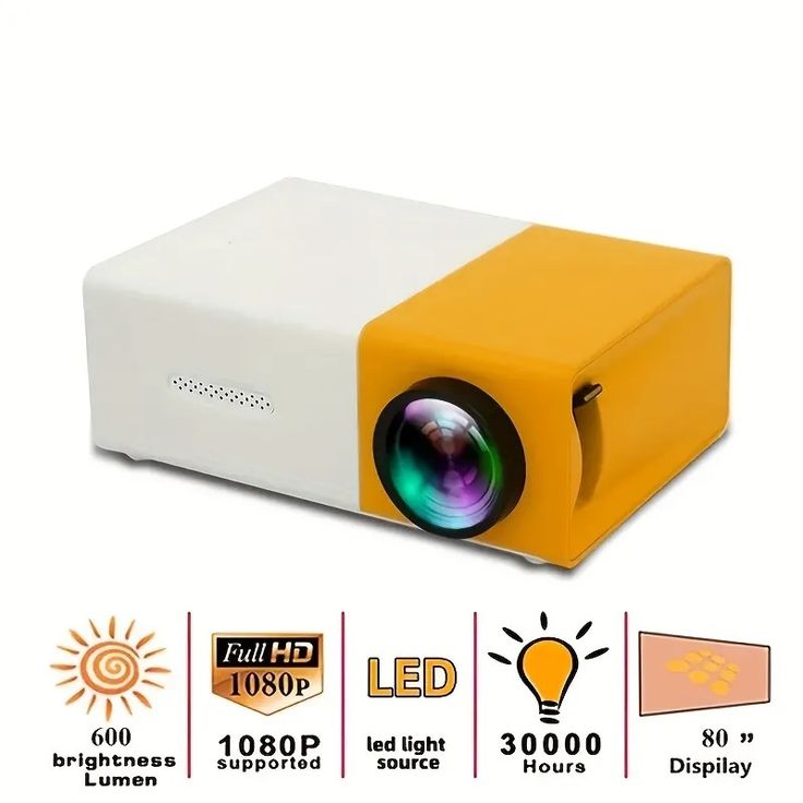 Mini LED Portable Projector (Prepaid only)