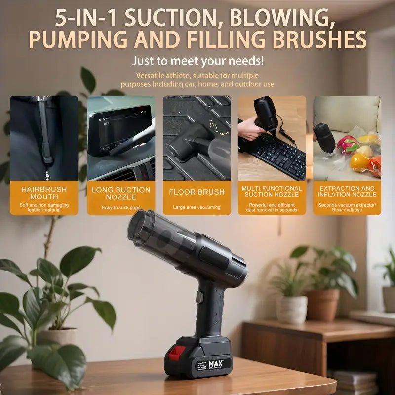 Multifunction 240v Wireless Handheld Vacuum Cleaner (Prepaid only)