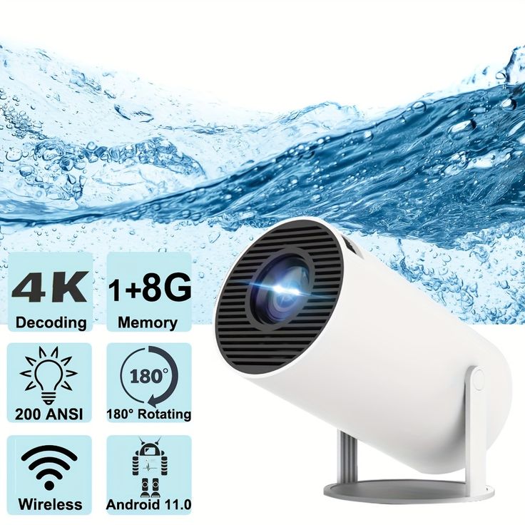 4k super vision led projector (Prepaid only)